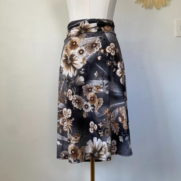 LulaRoe Womens Whimsigoth Midi Skirt Dress Size 3XL Fairy Grunge Stretch Office - Picture 5 of 10